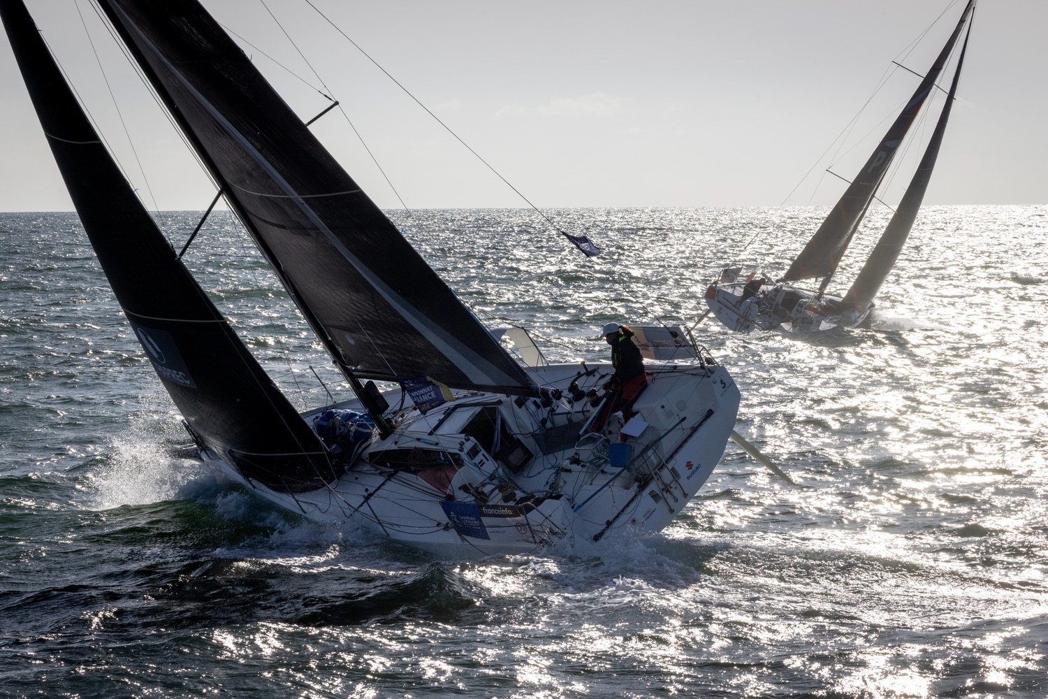 Tight racing off Brittany as Solitaire intensifies