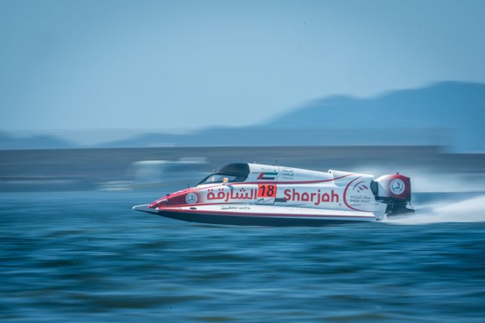 UIM F1H2O World Championship. Regione Sardegna Grand Prix of Italy. May 2026 // Photo credit: Mike Magnin