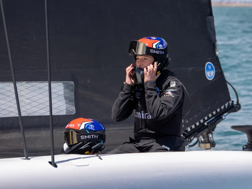 Louis Vuitton 38th America’s Cup 2027: Serena Woodall on the pathway that led to Emirates Team New Zealand dream realised in Cagliari debut