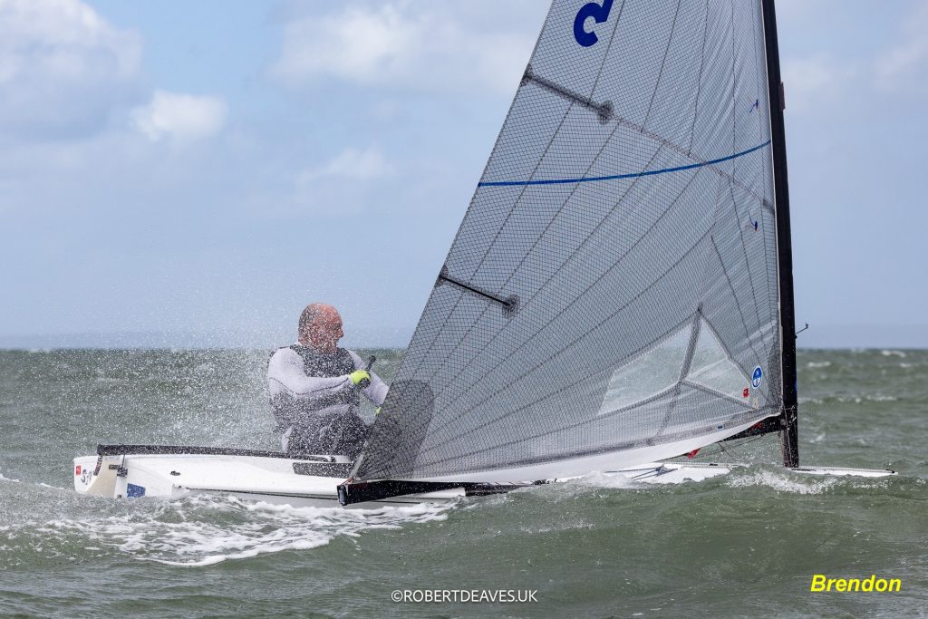Brendon Hogg, NZ Finn Team // Photo credit: Robert Deaves