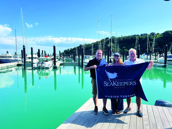 Waiheke Marina becomes first marina partner for Seakeepers South Pacific // Supplied