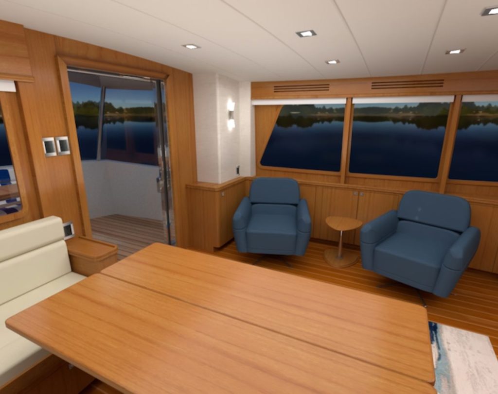 The Kadey-Krogen 53. Courtesy Kadey-Krogen Yachts.