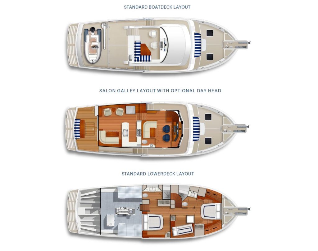 The Kadey-Krogen 53. Courtesy Kadey-Krogen Yachts.
