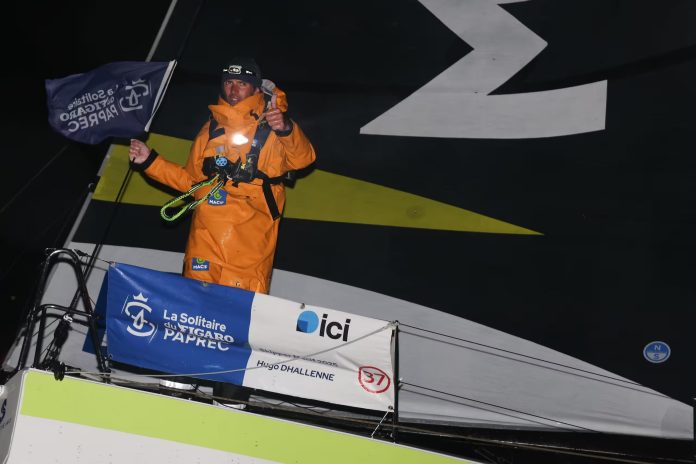 Hugo Dhallenne claims second place in stage three of the 57th Solitaire Figaro Paprec