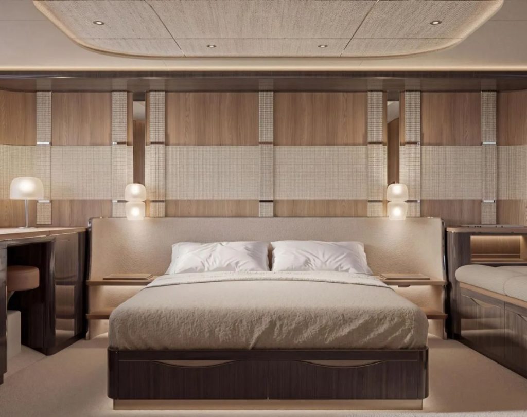 New interior concept unveiled for flagship Galeon 700 // Photo credit: Gideon Yachts