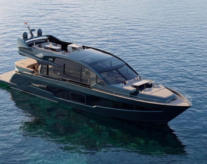 New interior concept unveiled for flagship Galeon 700 // Photo credit: Gideon Yachts