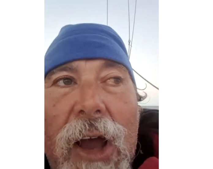 Guy Chester wins the 2026 Solo Trans-Tasman Yacht Challenge // Photo credit: Guy Chester with Boating New Zealand