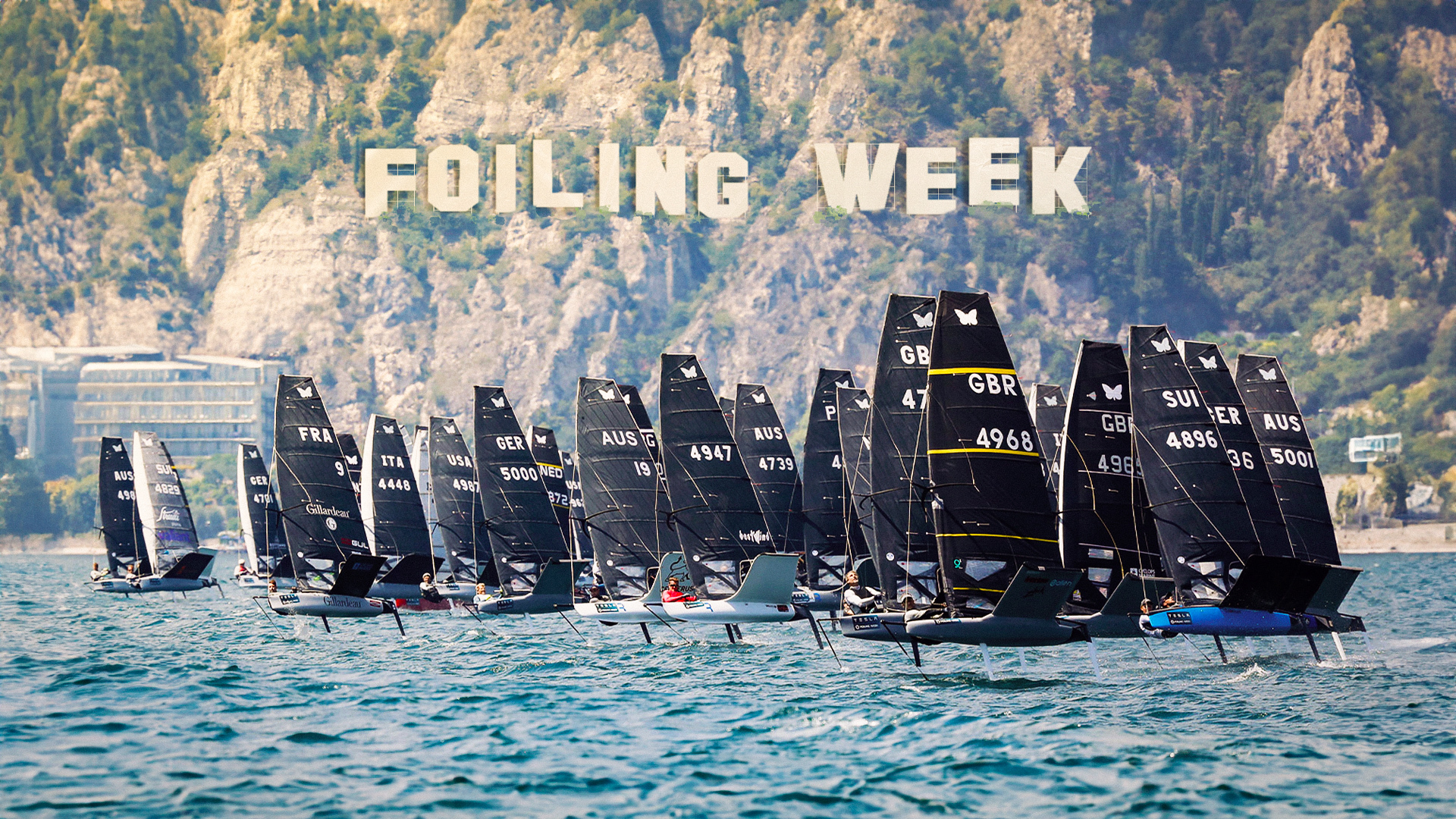 Sailing Grand Slam and Foiling Week join forces