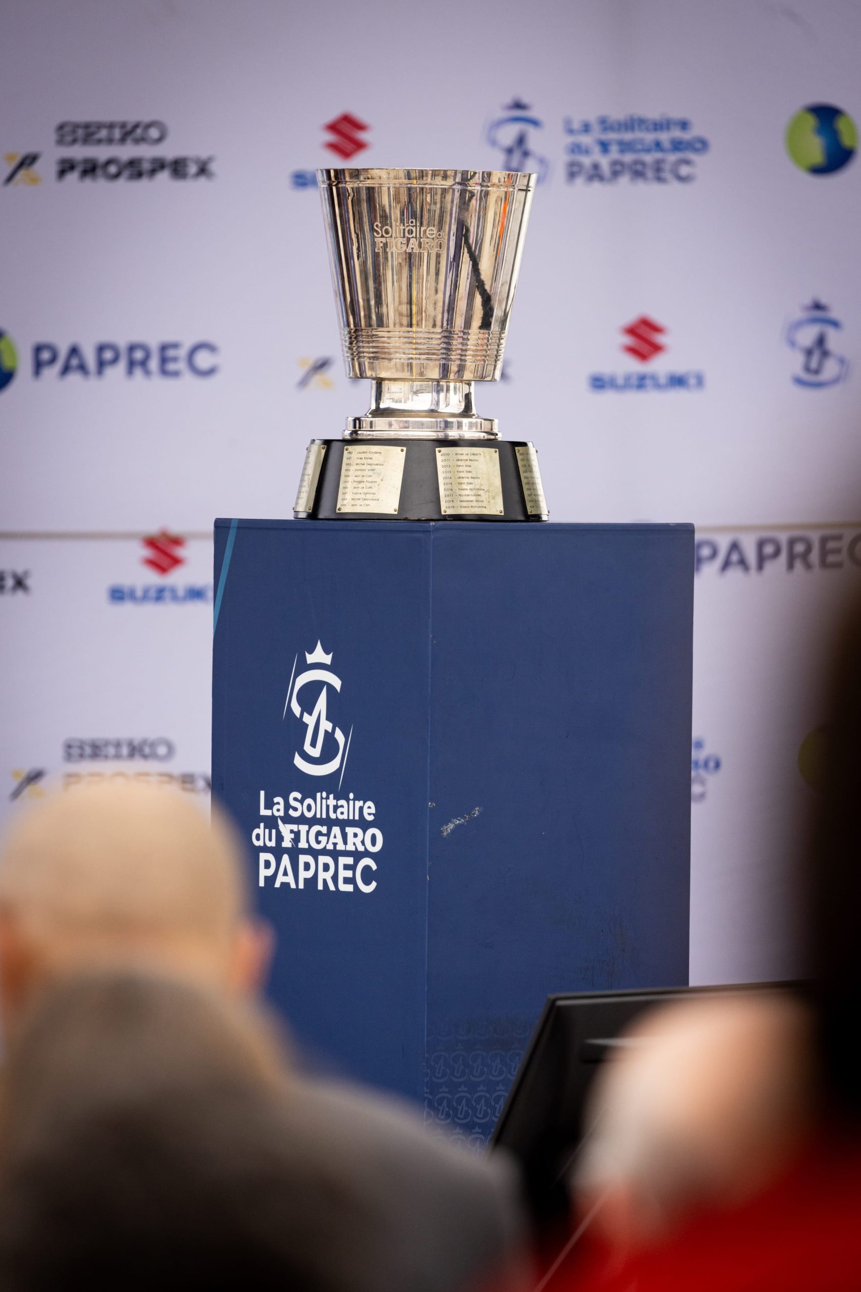 Stage 3 prize-giving in Le Havre