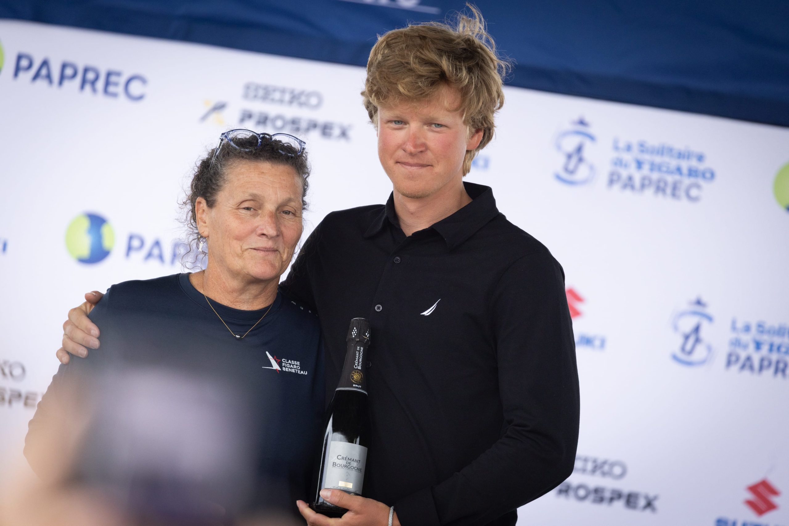 Stage 3 prize-giving in Le Havre