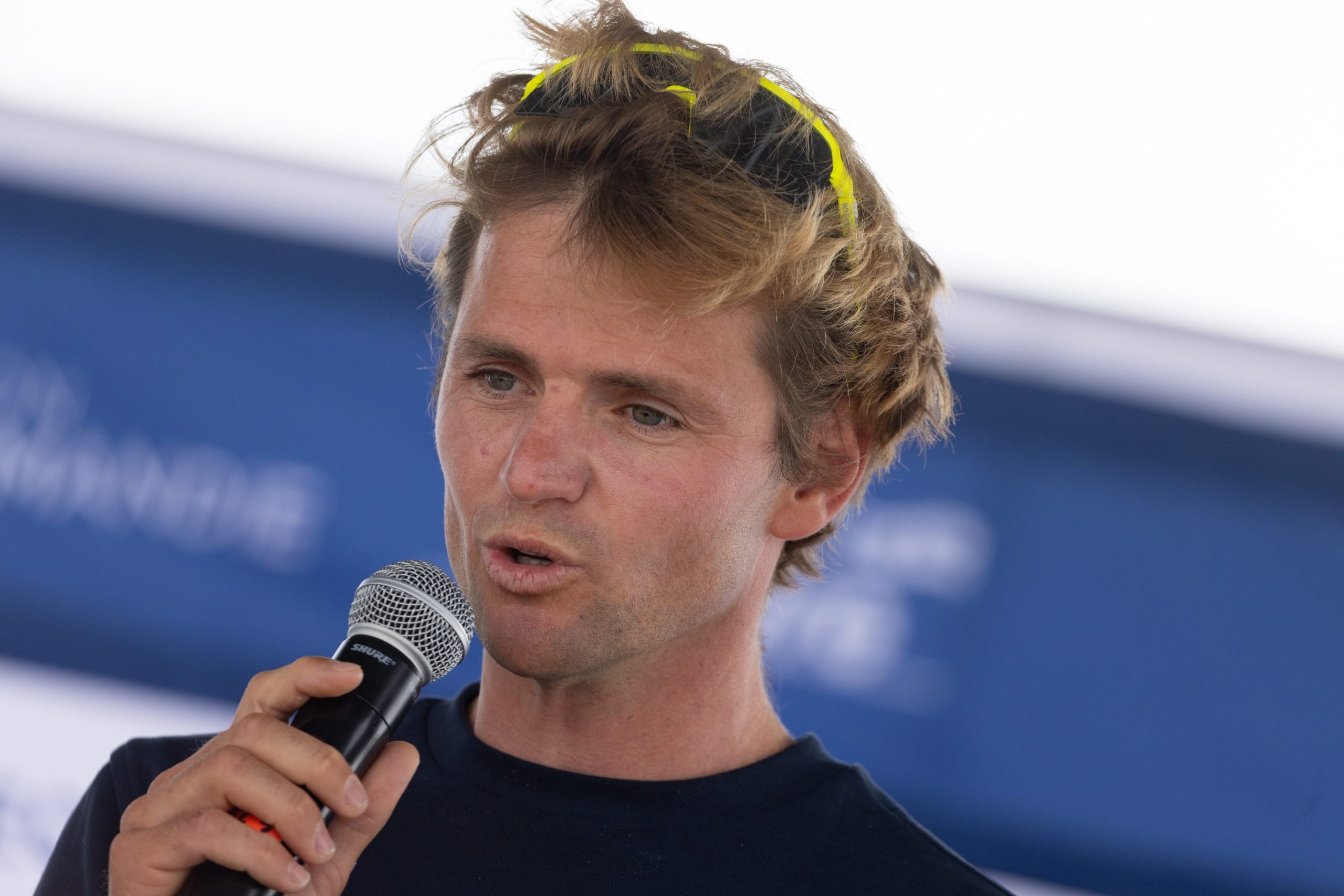 Stage 3 prize-giving in Le Havre