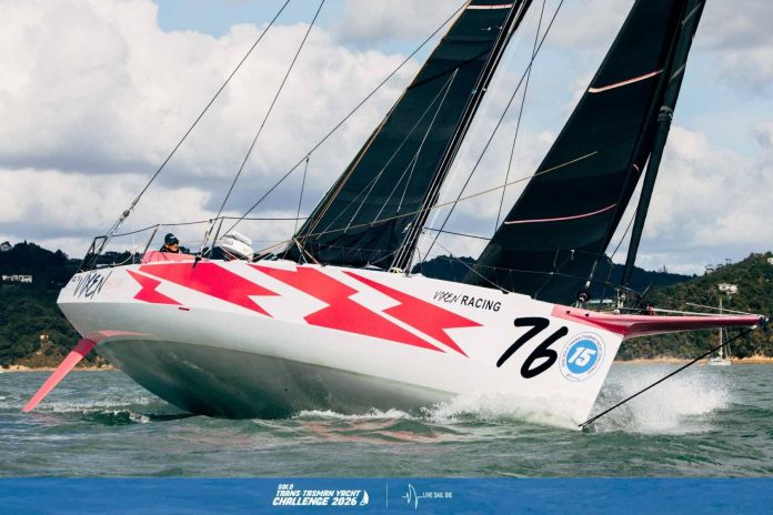 2026 Solo Trans-Tasman Challenge: New Zealand veteran Sharon Ferris-Choat makes history as early leaders set pace in gruelling crossing