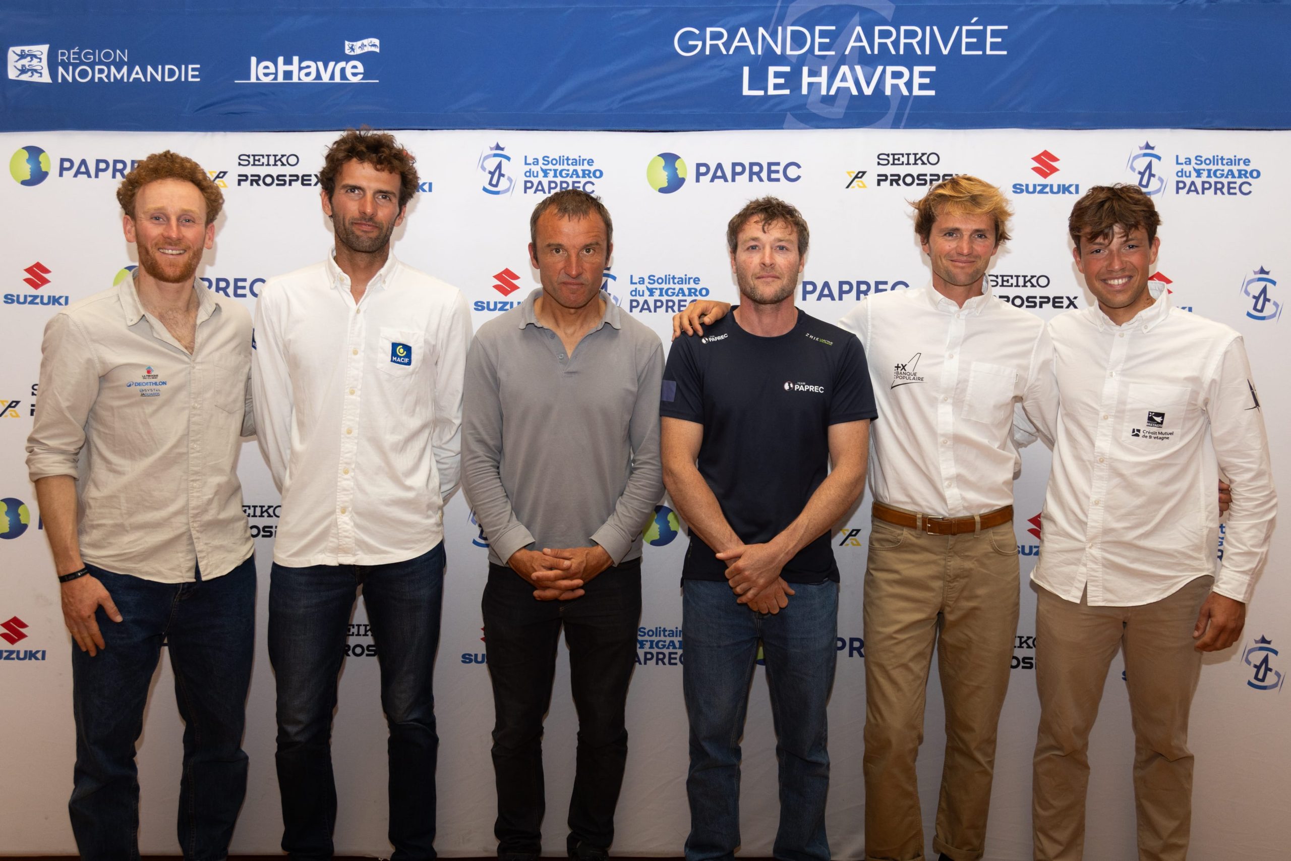 Prize-giving ceremony for La Solitaire du Figaro Paprec 2026