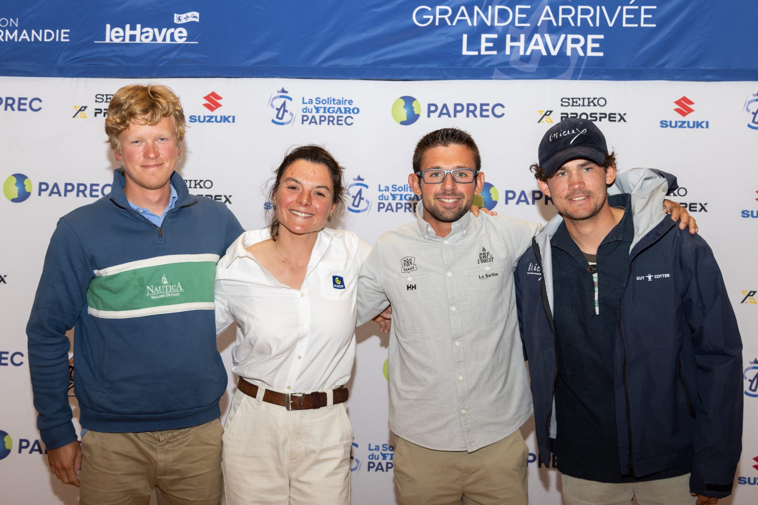 Prize-giving ceremony for La Solitaire du Figaro Paprec 2026