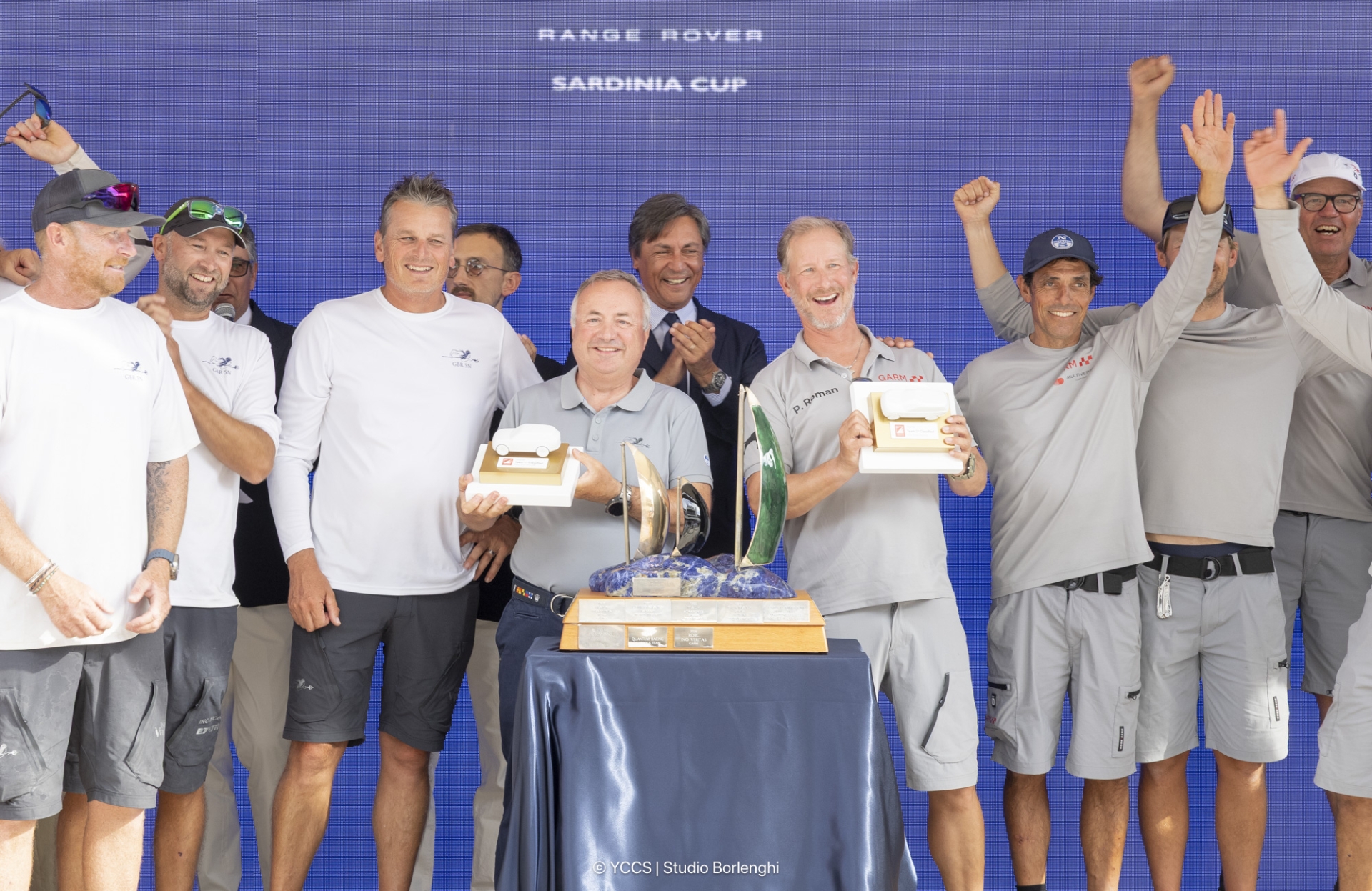 Royal Ocean racing Club team claims 2026 Range Rover Sardinia Cup