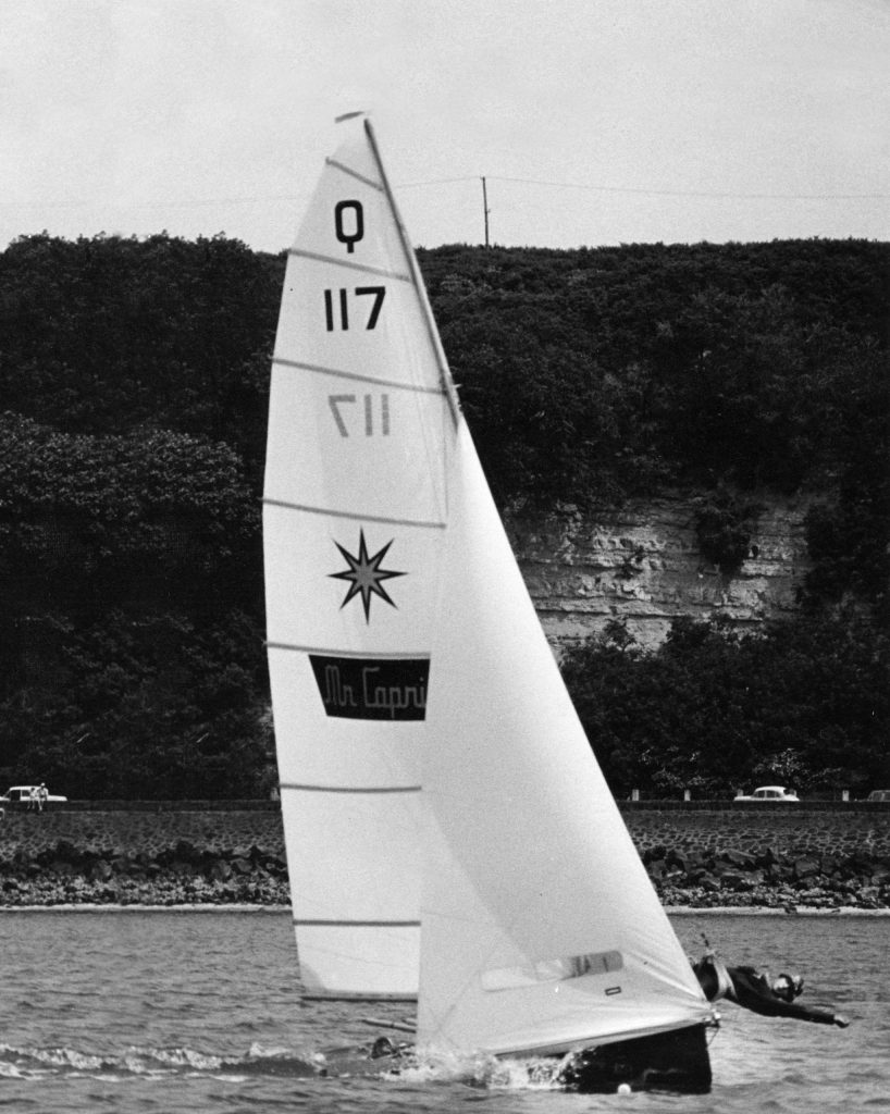 Mr Capri III racing off Tamaki. // Photo credit: Harold Kidd