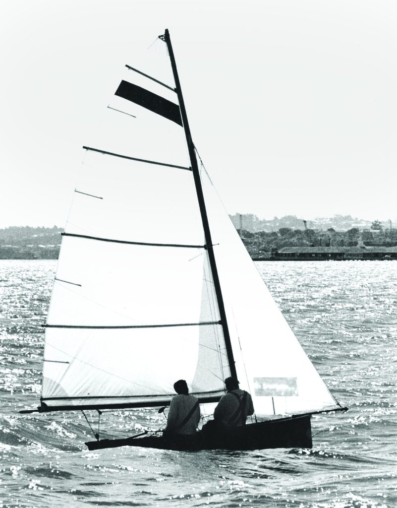 John Pearson in his Skip. // Photo credit: Harold Kidd.