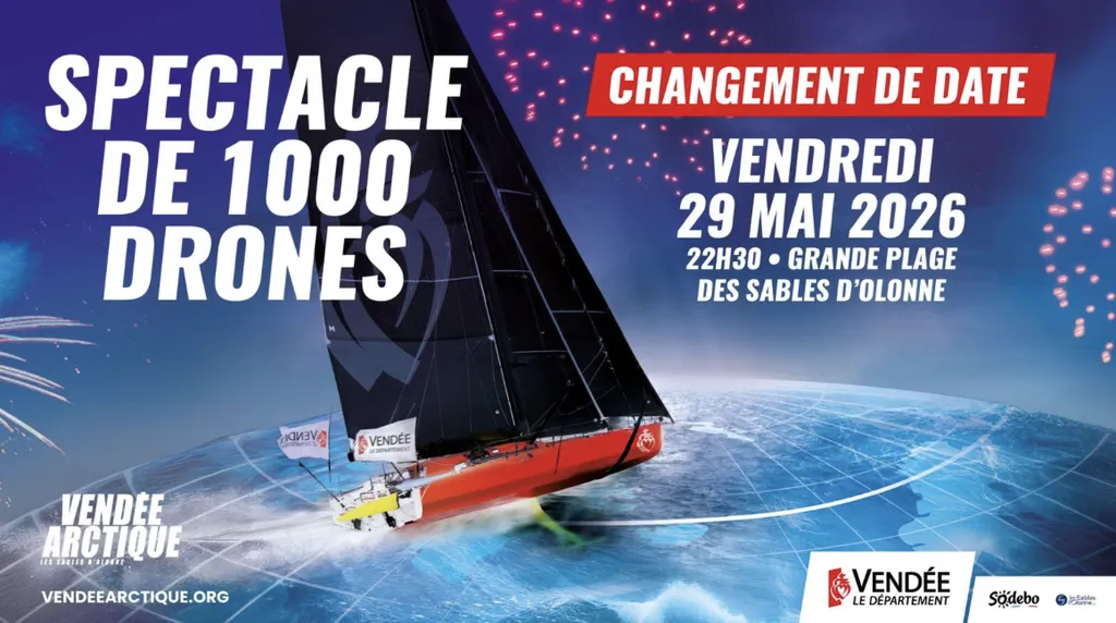Drone show, imoca, open air cinema ... Les Sables d'Olonne switches to Vendée Arctique atmosphere