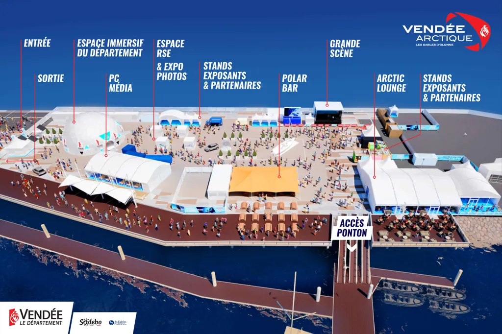Drone show, imoca, open air cinema ... Les Sables d'Olonne switches to Vendée Arctique atmosphere