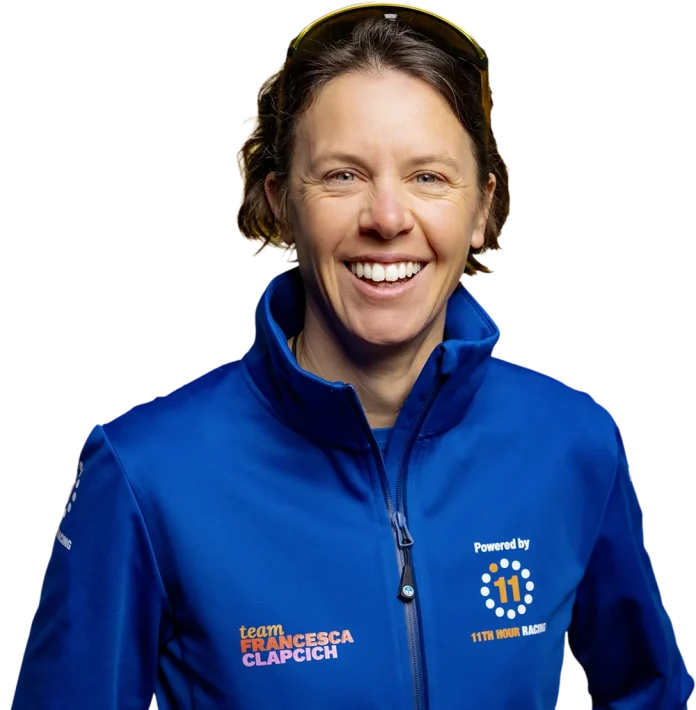 Francesca Clapcich | // Photo credit: Vendée Arctique 2026