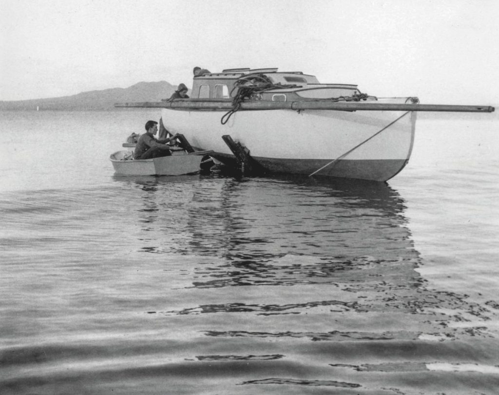 The Sheryl launched from Takapuna Beach. // Photo: supplied