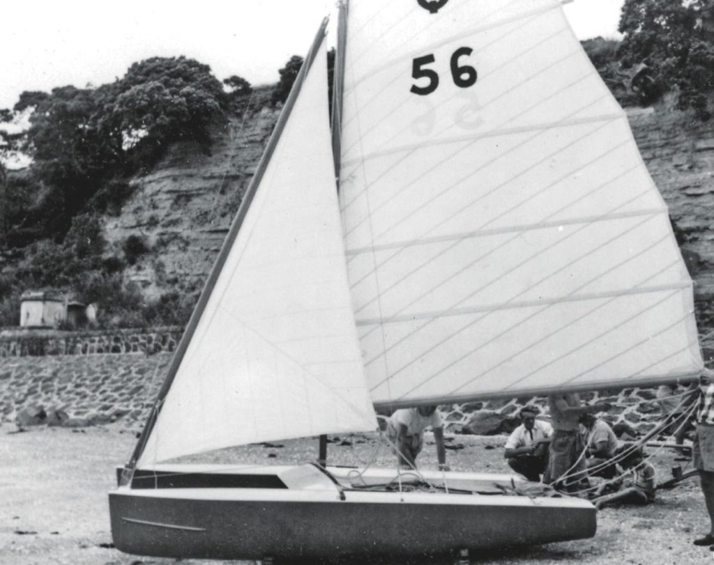 The catamaran Kitty, Q56. // Photo: supplied