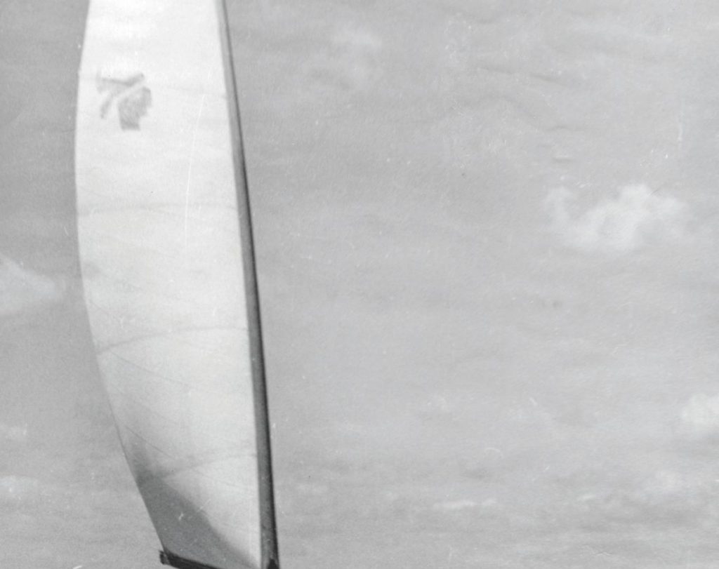 Jefferson Chapple sailing the prototype Cherokee. // Photo: supplied