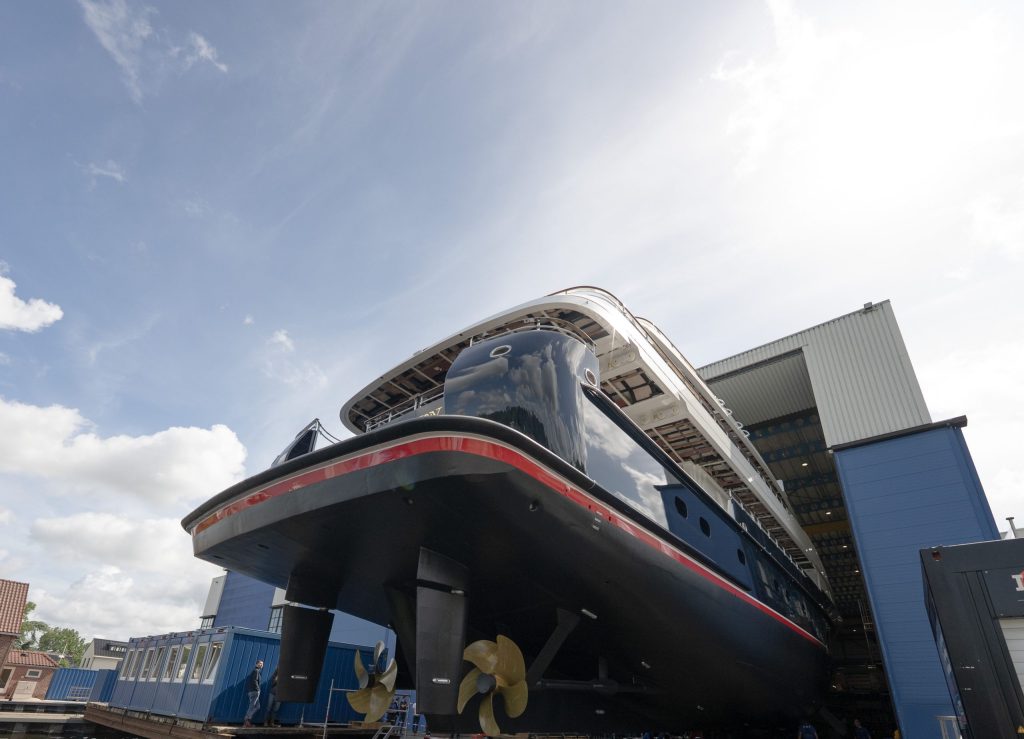 Feadship's Halycon, when a refit becomes something else entirely. // Photo credit: Feadship
