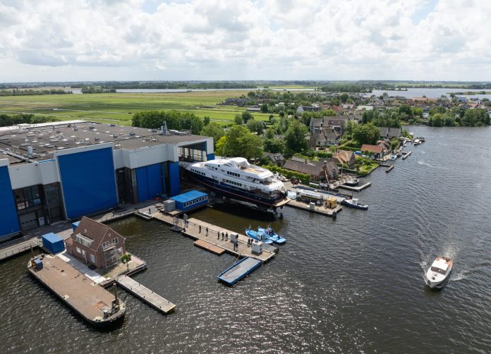 Feadship's Halycon, when a refit becomes something else entirely. // Photo credit: Feadship