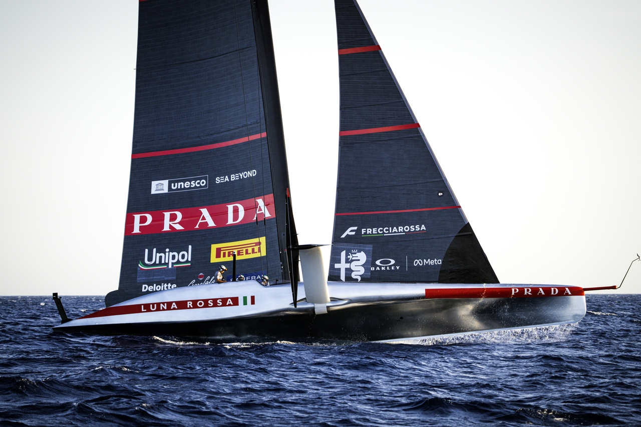 Luna Rossa Leave It Late In The Day For First Commissioning In Cagliari
