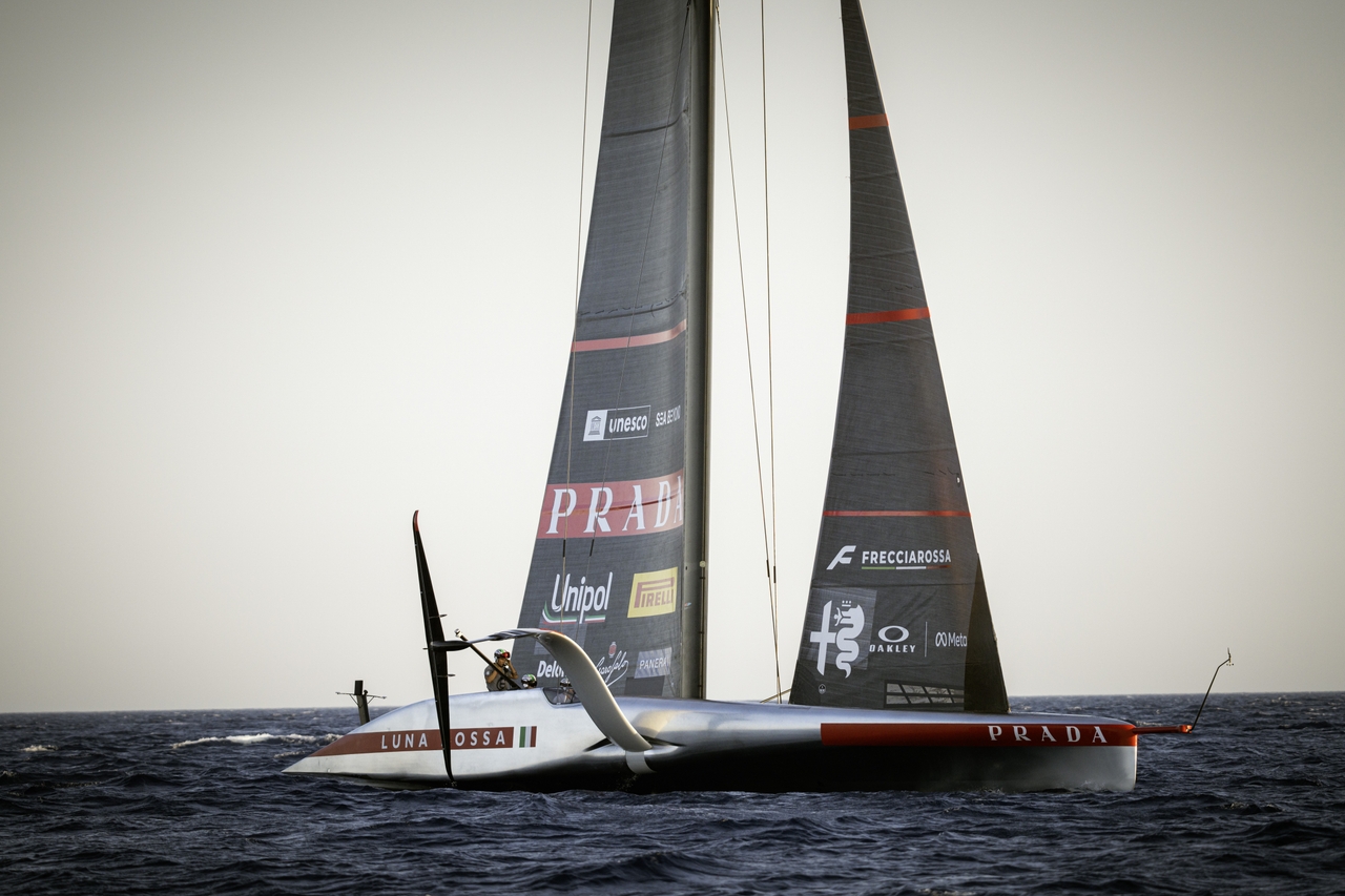 Luna Rossa Leave It Late In The Day For First Commissioning In Cagliari
