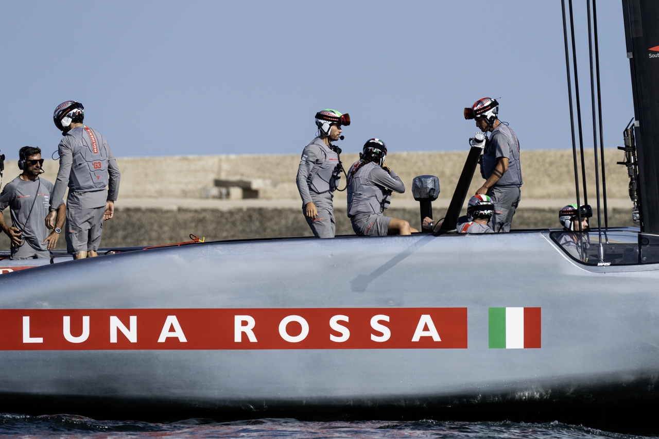 Luna Rossa Leave It Late In The Day For First Commissioning In Cagliari