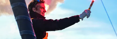 Sam Goodchild, first to cross the Arctic polar circle