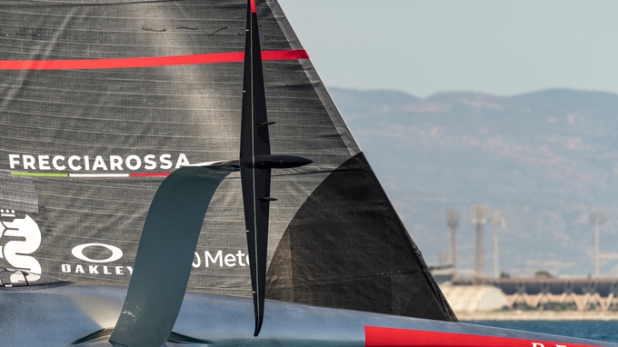 Impressive First Real Day For Luna Rossa In Cagliari