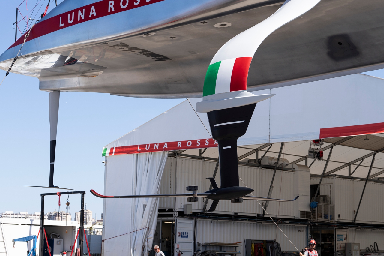 Impressive First Real Day For Luna Rossa In Cagliari