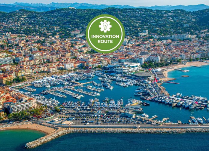 From hydrogen cats to recyclable hulls, Cannes' Innovation Route returns. // Photo credit: Cannes Yachting Festival From hydrogen cats to recyclable hulls, Cannes' Innovation Route returns. // Photo credit: Cannes Yachting Festival