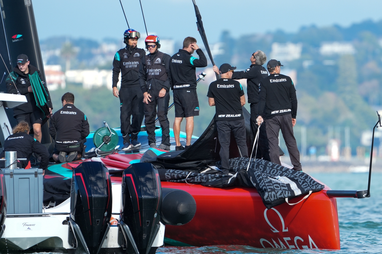 Emirates Team New Zealand Close Out The Winter Training Block