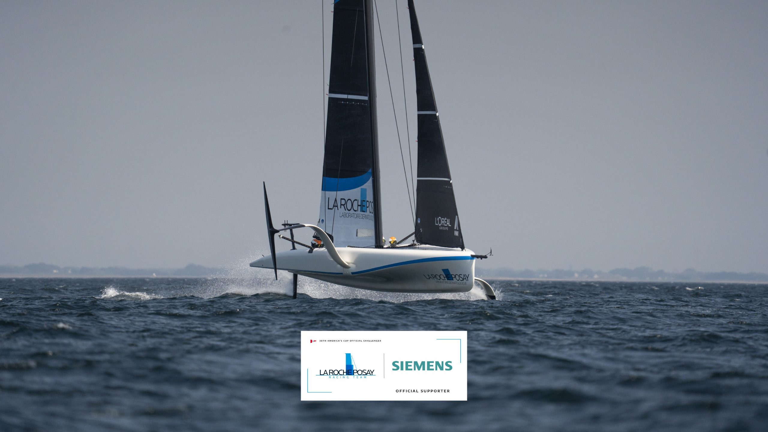 Siemens Comes Aboard With La Roche-Posay Racing Team – The Technology Leader Supports The French Team As It Ramps Up Toward The 38th America’s Cup Siemens Comes Aboard With La Roche-Posay Racing Team – The Technology Leader Supports The French Team As It Ramps Up Toward The 38th America’s Cup