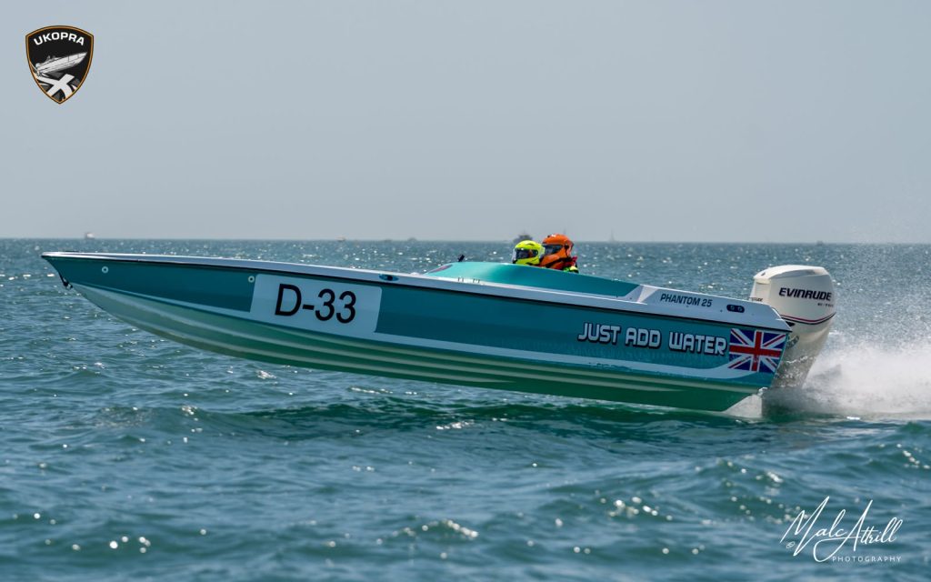 Just Add Water 2026 UKOPRA Poole Bay 100. // Photo credit: Malc Attrill