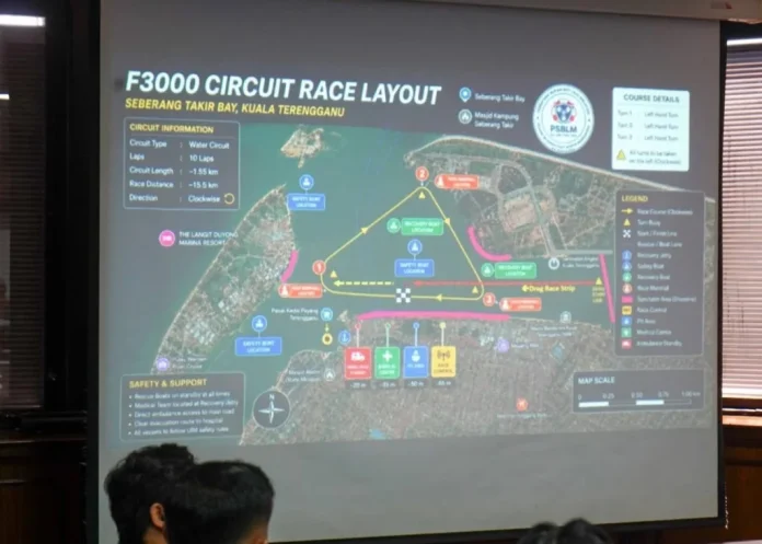 Terengganu Rancang Kejohanan Powerboat F3000 Antarabangsa pada Disember 2026