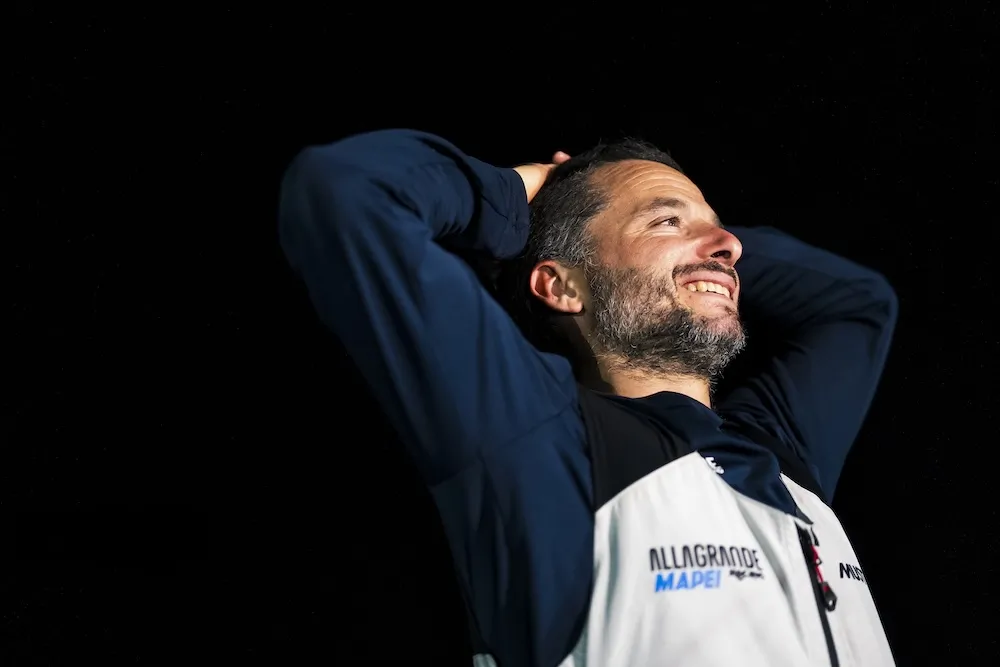 Ambrogio Beccaria, incredible winner of the Vendée Arctique!