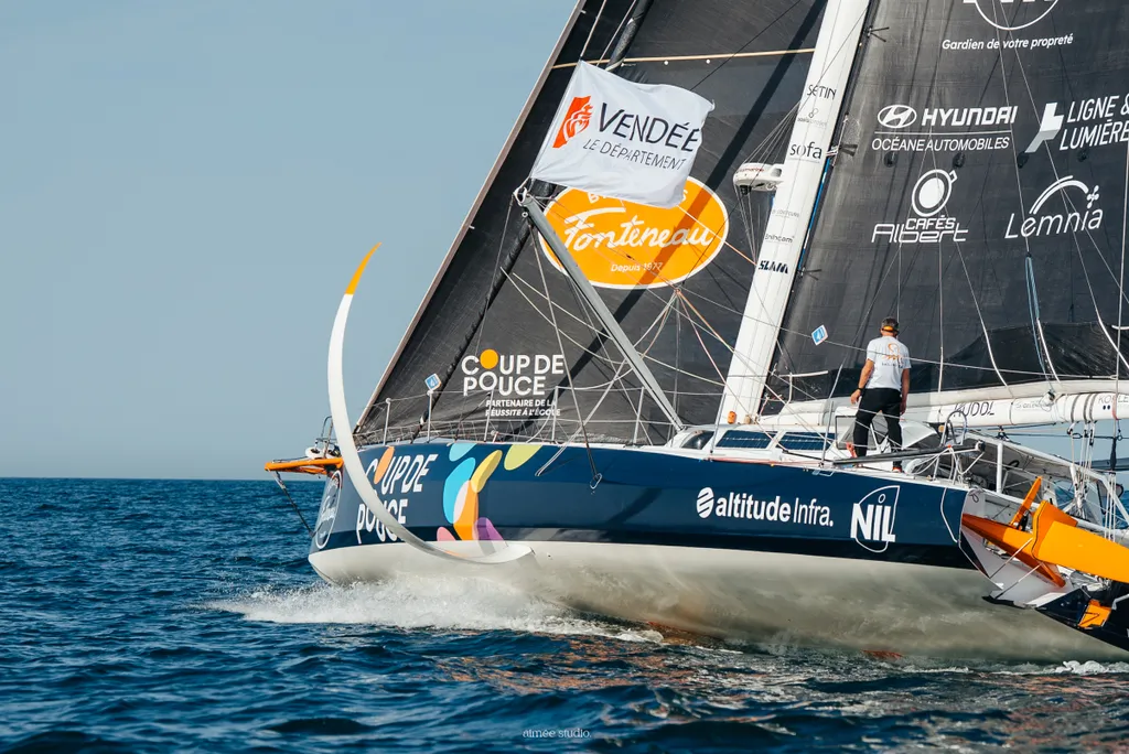 The Fastnet in the rearview mirror, home in the sights