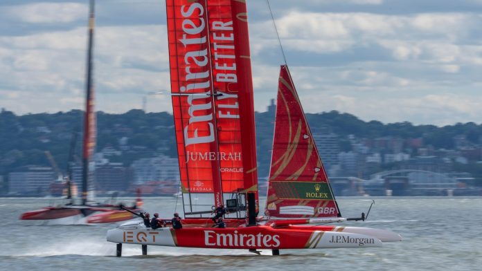 Emirates GBR hoping to recreate success of England and Scotland squads across the pond at Canada Sail Grand Prix
