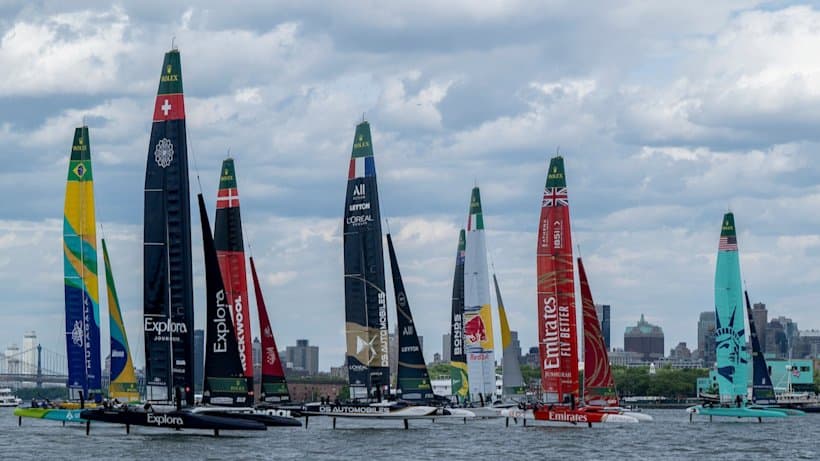 Emirates GBR hoping to recreate success of England and Scotland squads across the pond at Canada Sail Grand Prix