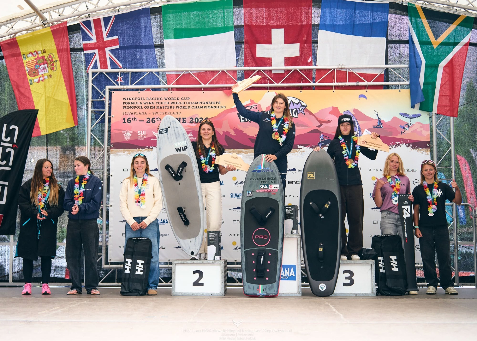 Maddalena Spanu wins Wingfoil Racing World Cup in Switzerland