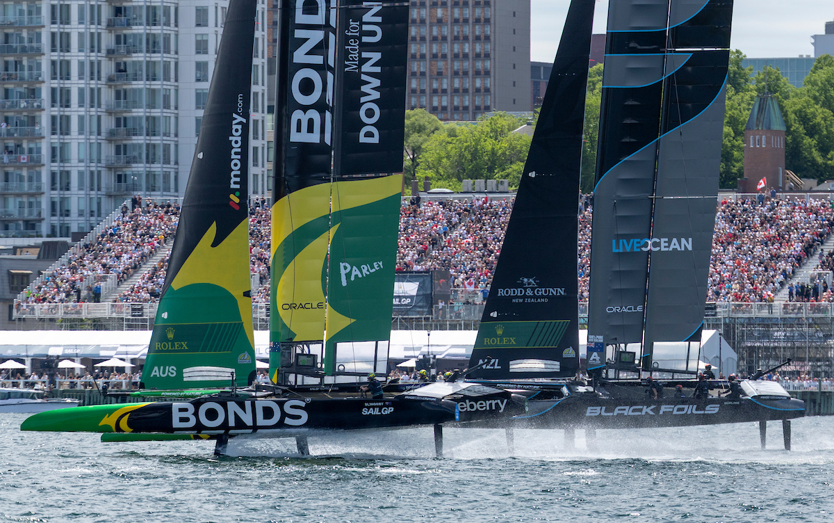 SailGP arrives in Valencia with three events left