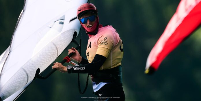 New Zealand wingfoilers Sean Herbert, Kosta Gladiadis and Jeremiah McDonald impress at World Cup in Silvaplana