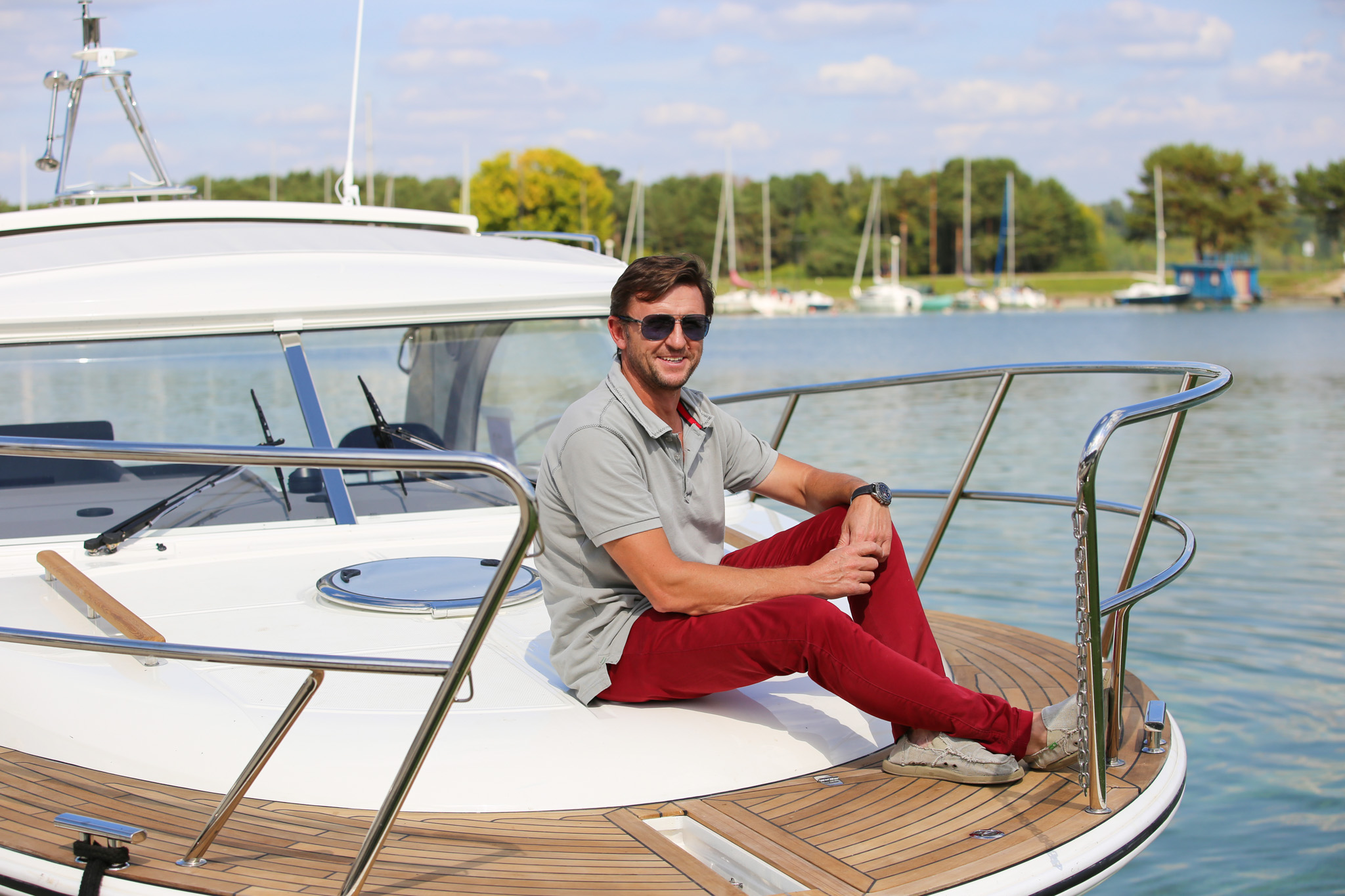 Saulius Pajarskas, General Manager, Marex Boats UAB // Photo credit: Marex Boats