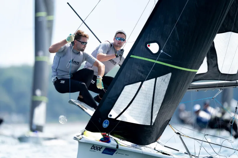 2026 Kiel Week: Kiwi 29er team caps outstanding campaign with four crews among top 20