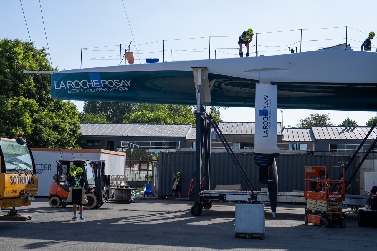 Excitement In Lorient As La Roche-Posay Racing Team Reveal New Look Ac75
